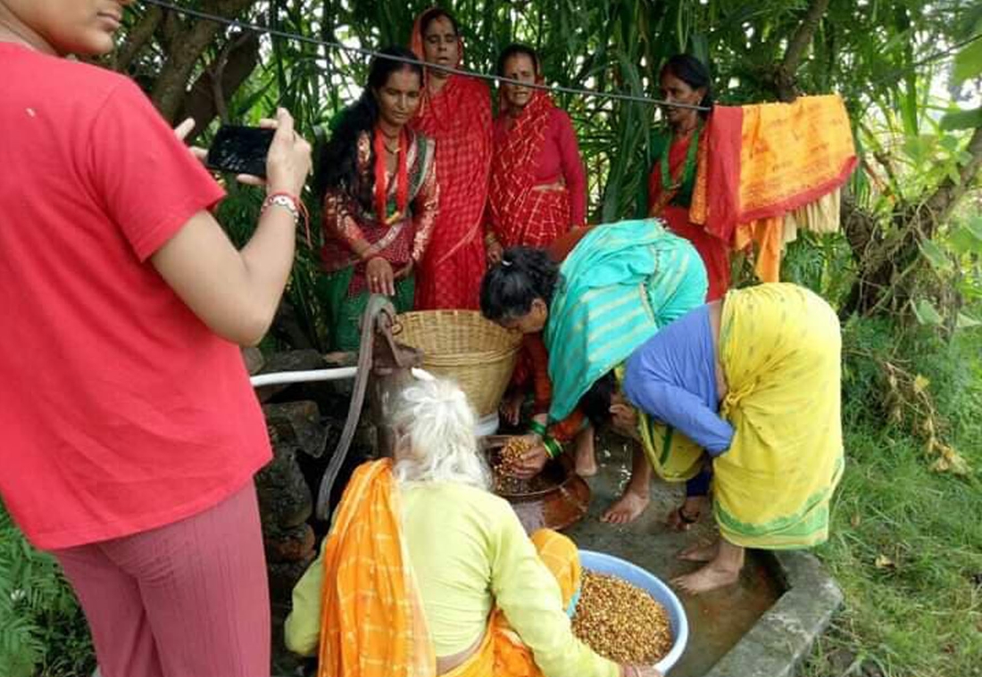 उज्याली गौरा, दुर्वाष्टमी पर्व मनाइँदै